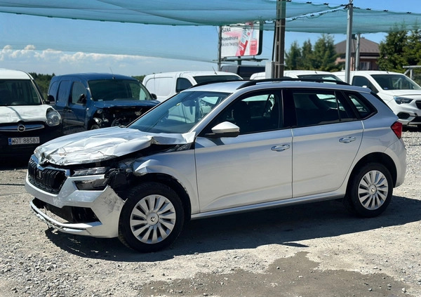 Skoda Kamiq cena 47900 przebieg: 22166, rok produkcji 2021 z Piechowice małe 191